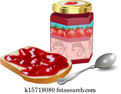 Bread, und, marmelade Bread, und, marmelade