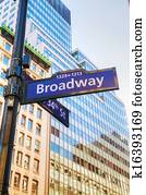 Broadway sign Broadway sign
