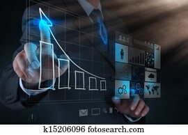 businessman hand working with new modern computer and business strategy as concept businessman hand working with new modern computer and business strategy as concept