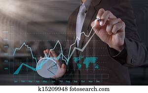 businessman hand working with new modern computer and business strategy as concept businessman hand working with new modern computer and business strategy as concept