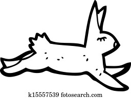 Running hare cartoon Clip Art | k15520516 | Fotosearch