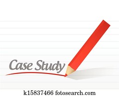 case study written on a white paper illustration case study written on a white paper illustration