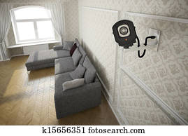 cctv camera in livingroom cctv camera in livingroom