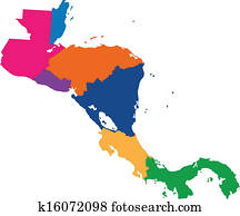 Central America map Central America map