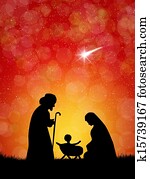 Christmas Nativity Scene Christmas Nativity Scene
