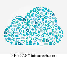 Cloud Computing Service Concept Cloud Computing Service Concept