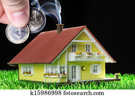  coins and house