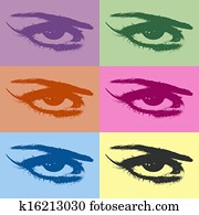 Colorful eyes Colorful eyes