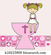 Communion girl Communion girl