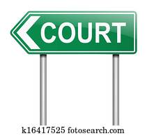 Court concept. Court concept.