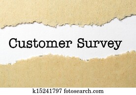 Customer survey Customer survey