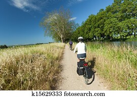 cycling, inn, natur
