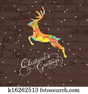 decorative christmas deer decorative christmas deer