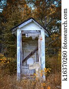 Dilapidated Outhouse Dilapidated Outhouse