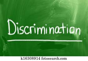 discriminación, concepto