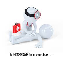 Doctor Providing First Aid Doctor Providing First Aid