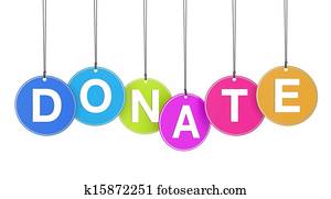 Donate Web Concept Donate Web Concept