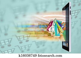 E-commerce concept E-commerce concept