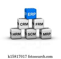 ERP System illustration ERP System illustration