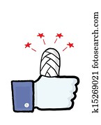 Facebook security conceptual image Facebook security conceptual image