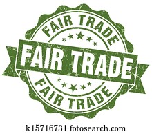 Fair Trade Grunge Stamp Fair Trade Grunge Stamp