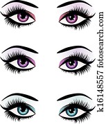 Fantasy eyes makeup Fantasy eyes makeup