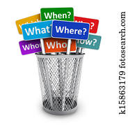 farbe, zeichen, mit, fragen