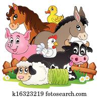 Farm animals topic image 2 Farm animals topic image 2
