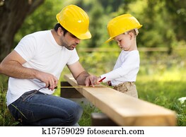 Father and son Father and son