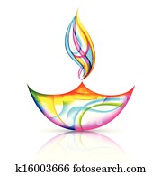 feliz, Diwali, feriado