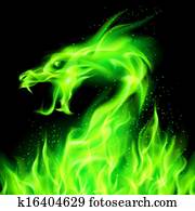 Fire dragon. Fire dragon.