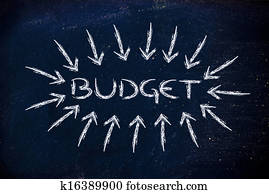 firma, nøgle, concepts:, budget