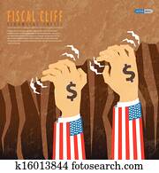 Fiscal cliff financial crisis