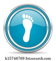 footprint icon footprint icon
