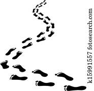 footprints