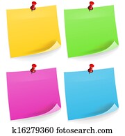 Four Sticky Notes