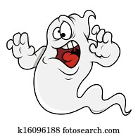 Funny Scared Halloween Ghost Funny Scared Halloween Ghost