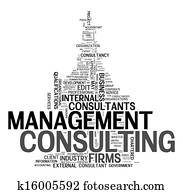 gerência, consultar, texto, nuvem