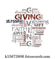 give, offer, deler, baggrund