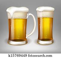 glass of beer glass of beer