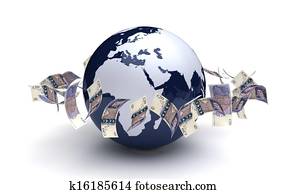 Global Business Pound Currency Global Business Pound Currency