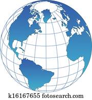 Globe vector Globe vector