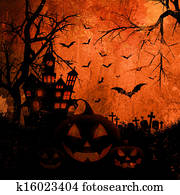 Grunge Halloween background Grunge Halloween background