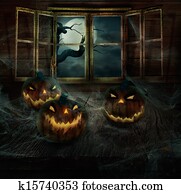 Halloween Design - Abandoned pumpkins Halloween Design - Abandoned pumpkins