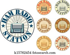 Ham radio station Ham radio station