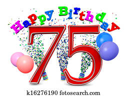 happy 75th birthday happy 75th birthday