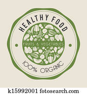 healthy food label healthy food label