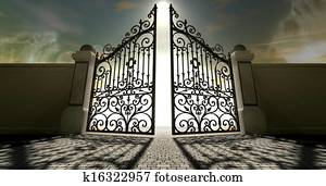 Heavens Open Ornate Gates Heavens Open Ornate Gates