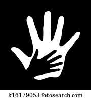 Helping hand. Helping hand.