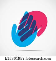 helping hand icon helping hand icon
